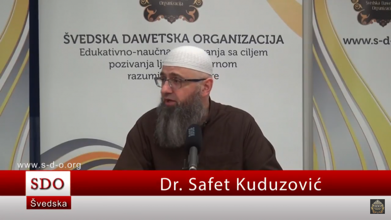 Zaštitne dove i zikrovi protiv sejtanovog uznemiravanja – Dr Safet Kuduzović