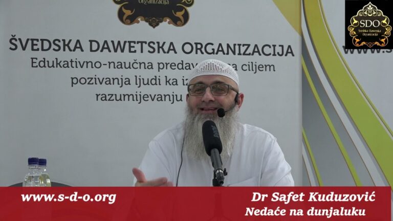 Dr Safet Kuduzović – Nedaće na dunjaluku